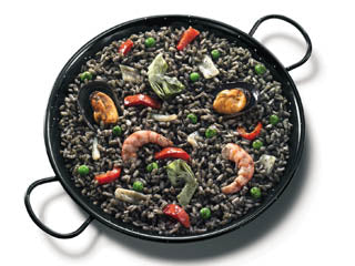 Paella De Riz Noir